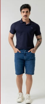 Bermuda Masculina Tradicional